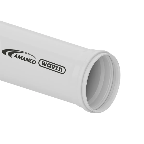 Tubo PVC 150mm (6') x 6m para Esgoto Amanco